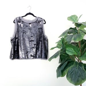 Who What Wear Sequin Top